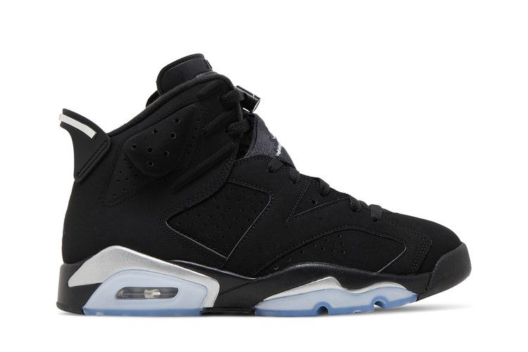 Air Jordan 6 Retro Chrome Metallic Silver