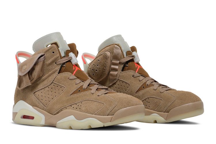 Air Jordan 6 Retro Travis Scott British Khaki