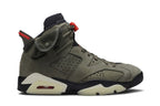 Air Jordan 6 Travis Scott Medium Olive