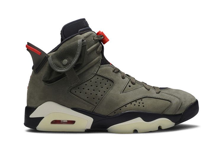 Air Jordan 6 Travis Scott Medium Olive