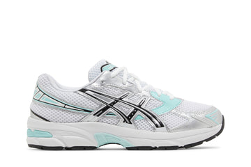 Asics Gel-1130 White Aqua, blanche, turquoise