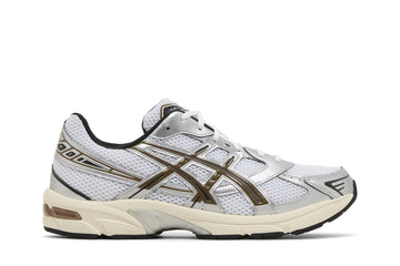 Asics Gel-1130 White Clay Canyon, blanche, argent, marron