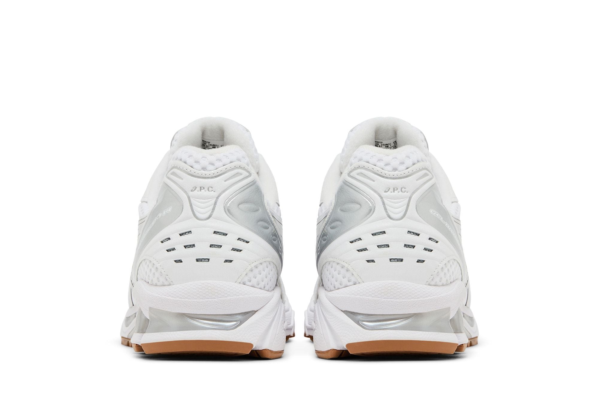 Asics Gel-Kayano 14 A.P.C. White Pure Silver