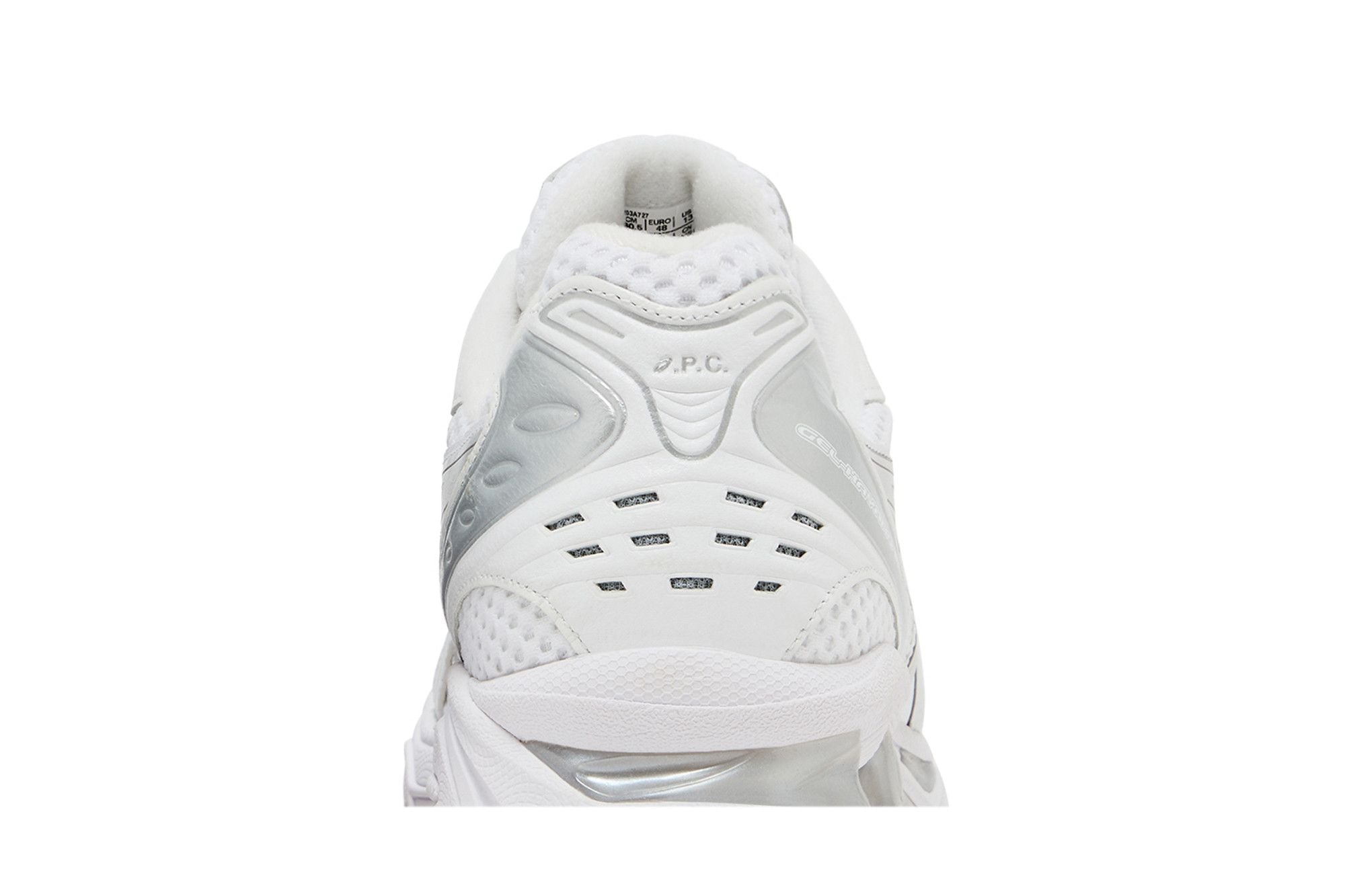 Asics Gel-Kayano 14 A.P.C. White Pure Silver
