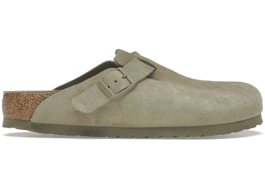Boston Soft Footbed Suede Faded Khaki - 1019054/1019108