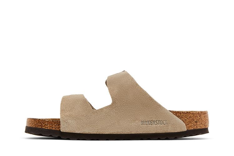 Birkenstock Arizona Soft Footbed Suede Taupe