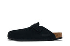 Birkenstock Boston Soft Footbed Suede Black