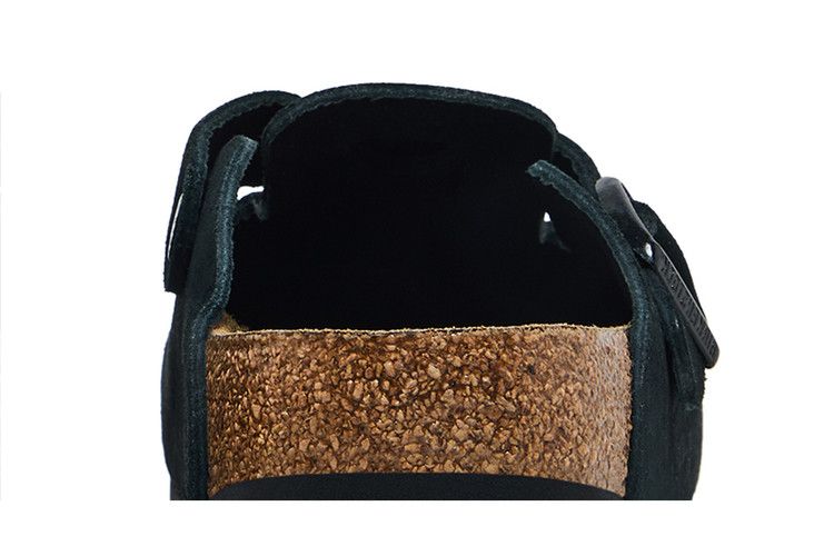 Birkenstock Boston Soft Footbed Suede Black
