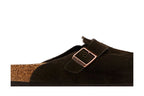 Birkenstock Boston Soft Footbed Suede  Mocha