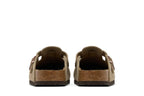 Birkenstock Boston Soft Footbed Suede Taupe