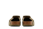 Birkenstock Boston Suede Faded Khaki