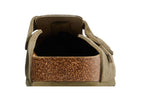 Birkenstock Boston Suede Faded Khaki