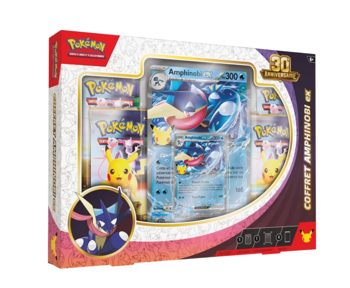 Coffret Amphinobi-EX – Pokémon 30 Ans – Produit Français
