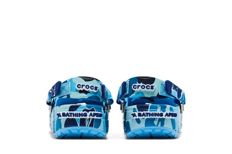 Crocs Classic Clog A Bathing Ape ABC Camo Blue