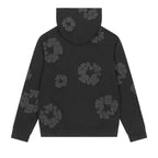 Denim Tears Cotton Wreath Hoodie Black Monochrome