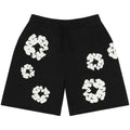 Denim Tears The Cotton Wreath Shorts Black