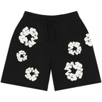 Denim Tears The Cotton Wreath Shorts Black