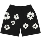 Denim Tears The Cotton Wreath Shorts Black