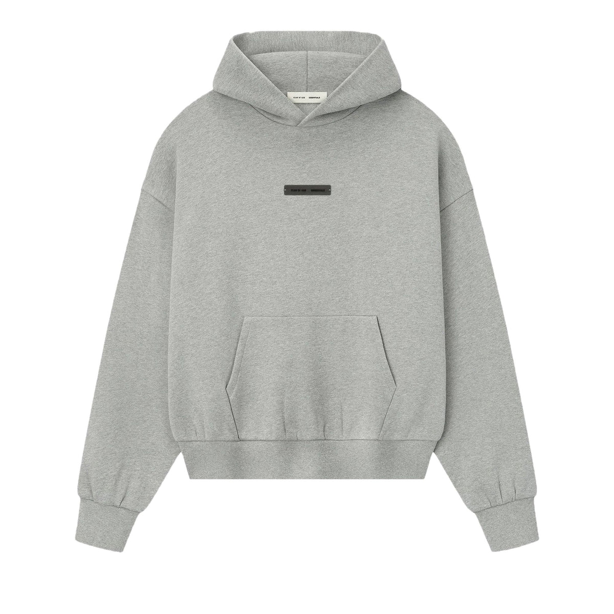 Fear Of God Fear of God Essentials Classic Fleece Hoodie Concrete Heather