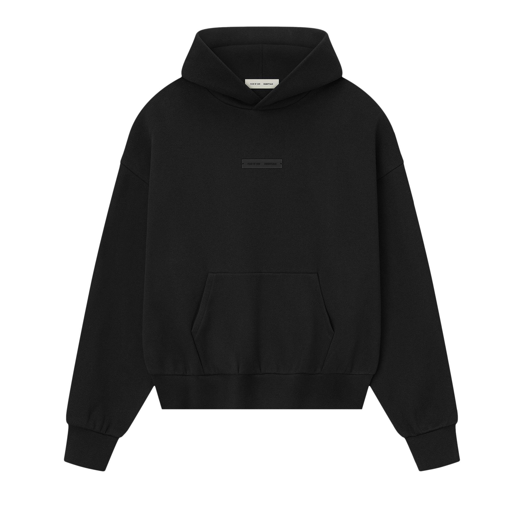 Fear Of God Fear of God Essentials Classic Fleece Hoodie Jet Black