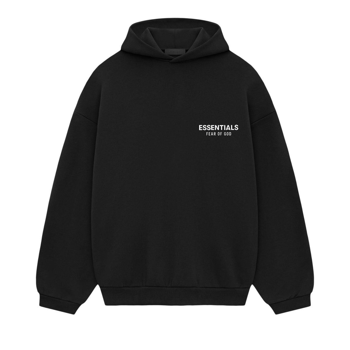 Fear Of God Fear of God Essentials Fleece Hoodie (FW24) Black