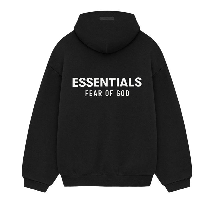 Fear Of God Fear of God Essentials Fleece Hoodie (FW24) Black