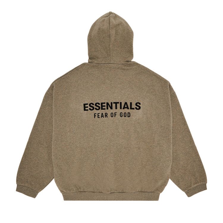 Fear Of God Fear of God Essentials Fleece Hoodie (FW24) Heather Gray
