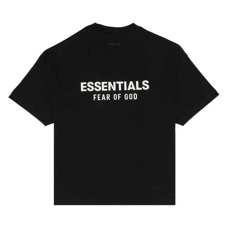 Fear Of God Fear of God Essentials Jersey Crewneck T-Shirt Black