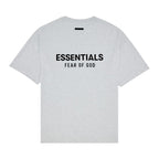 Fear Of God Fear of God Essentials Jersey Crewneck T-Shirt Light Heather Gray