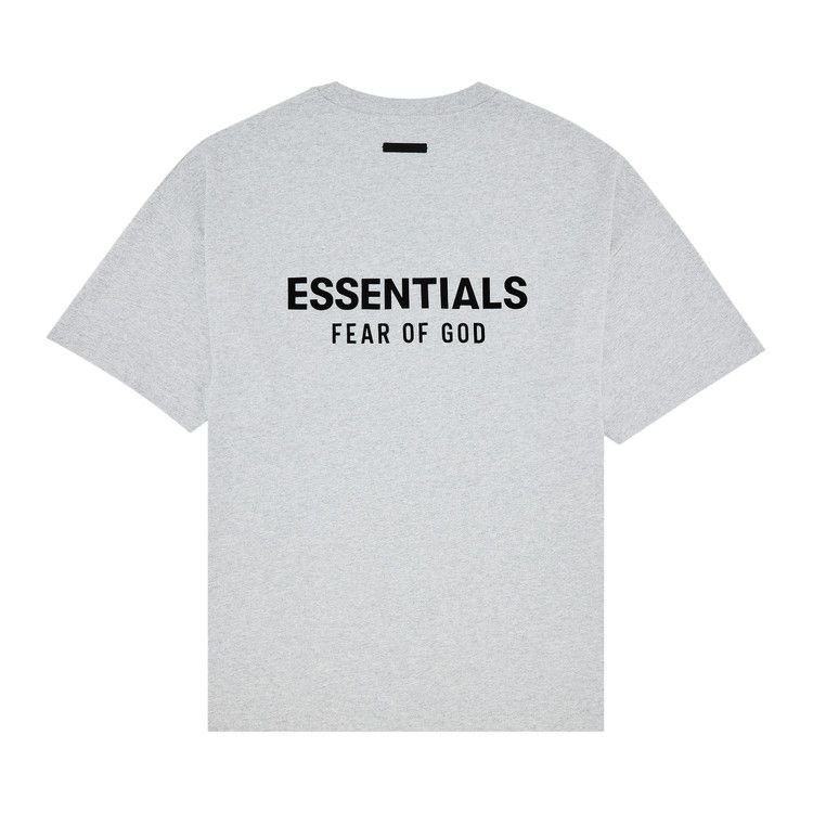Fear Of God Fear of God Essentials Jersey Crewneck T-Shirt Light Heather Gray