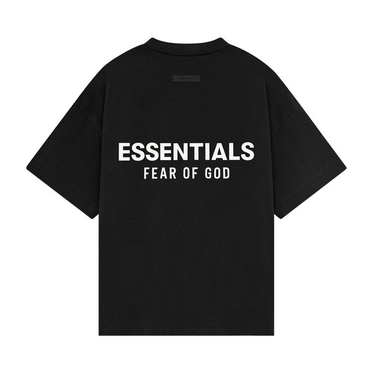 Fear Of God Fear of God Essentials Kids Jersey Crewneck Tee (FW24) Black