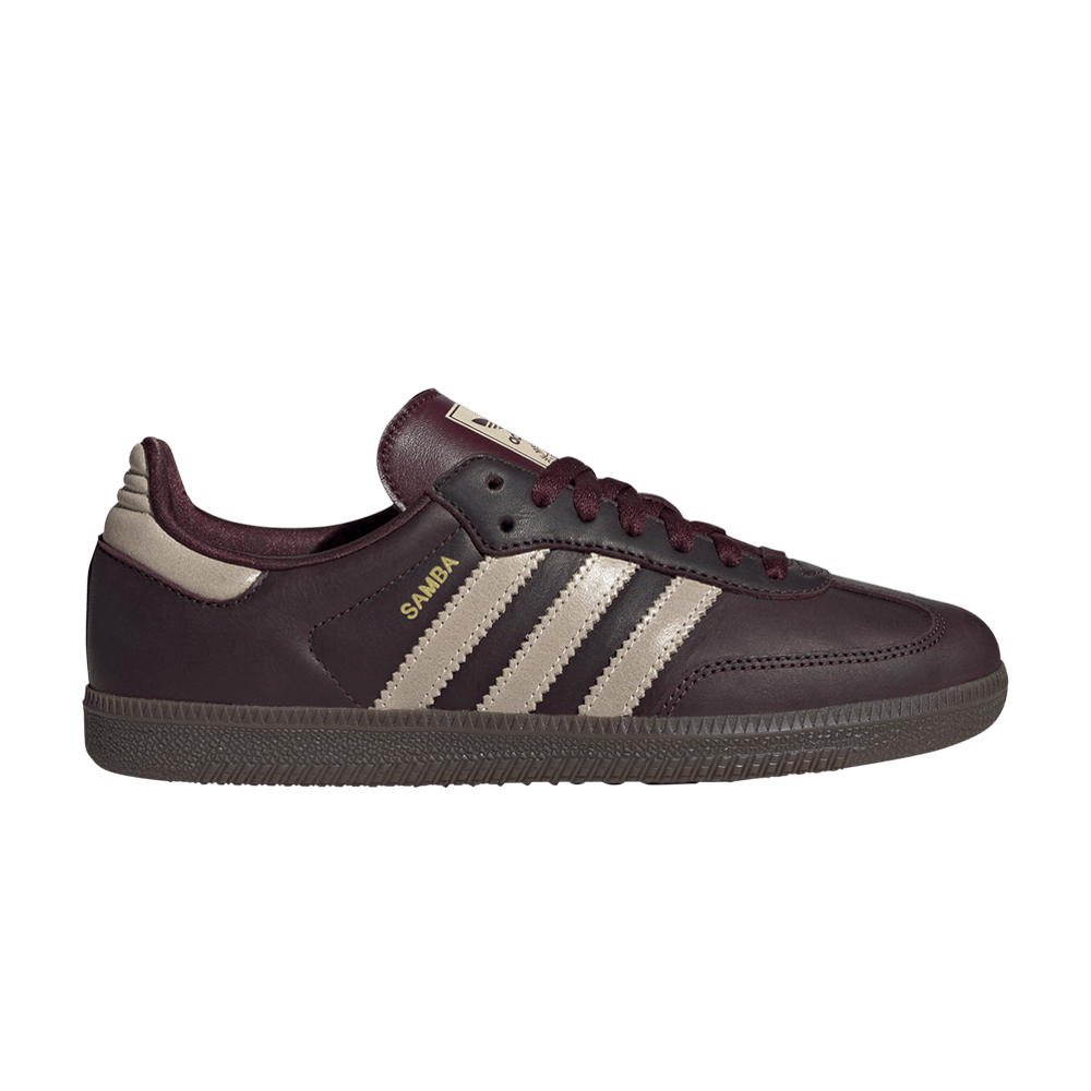 Adidas adidas Samba OG Maroon Crystal Sand (Women's) - IF7004