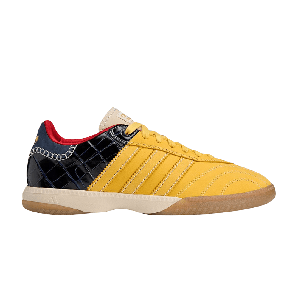 Adidas Samba Millennium Wales Bonner Fade Gold Navy Croc - IH8407