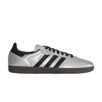 Adidas Samba OG Silver Metallic Black Gum - JI4218