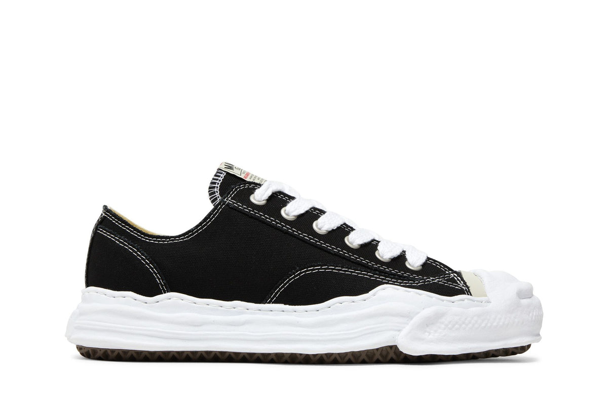 Maison Mihara Yasuhiro Hank OG Sole Canvas Low Black Black