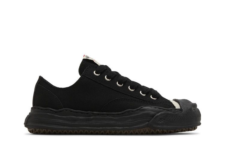 Maison Mihara Yasuhiro Hank OG Sole Canvas Low Black Black