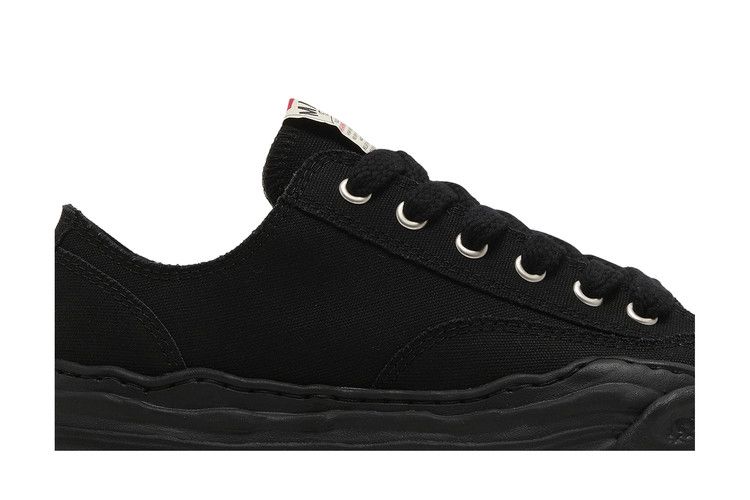 Maison Mihara Yasuhiro Hank OG Sole Canvas Low Black Black