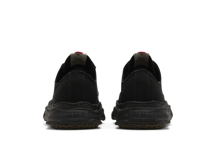 Maison Mihara Yasuhiro Hank OG Sole Canvas Low Black Black