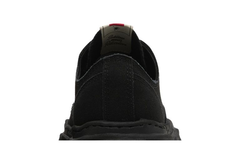 Maison Mihara Yasuhiro Hank OG Sole Canvas Low Black Black