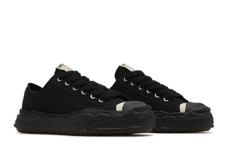 Maison Mihara Yasuhiro Hank OG Sole Canvas Low Black Black