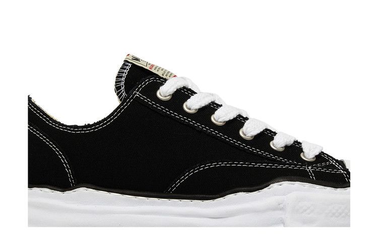 Maison Mihara Yasuhiro Peterson OG Sole Canvas Low Black
