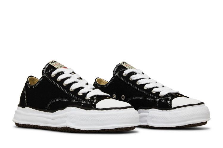 Maison Mihara Yasuhiro Peterson OG Sole Canvas Low Black