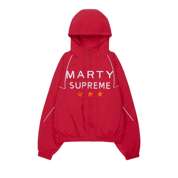 NAHMIAS x Marty Supreme A24 Classic Warm Up Jacket Red
