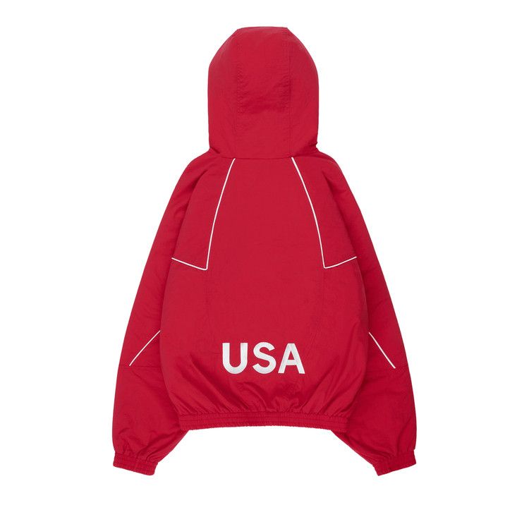 NAHMIAS x Marty Supreme A24 Classic Warm Up Jacket Red