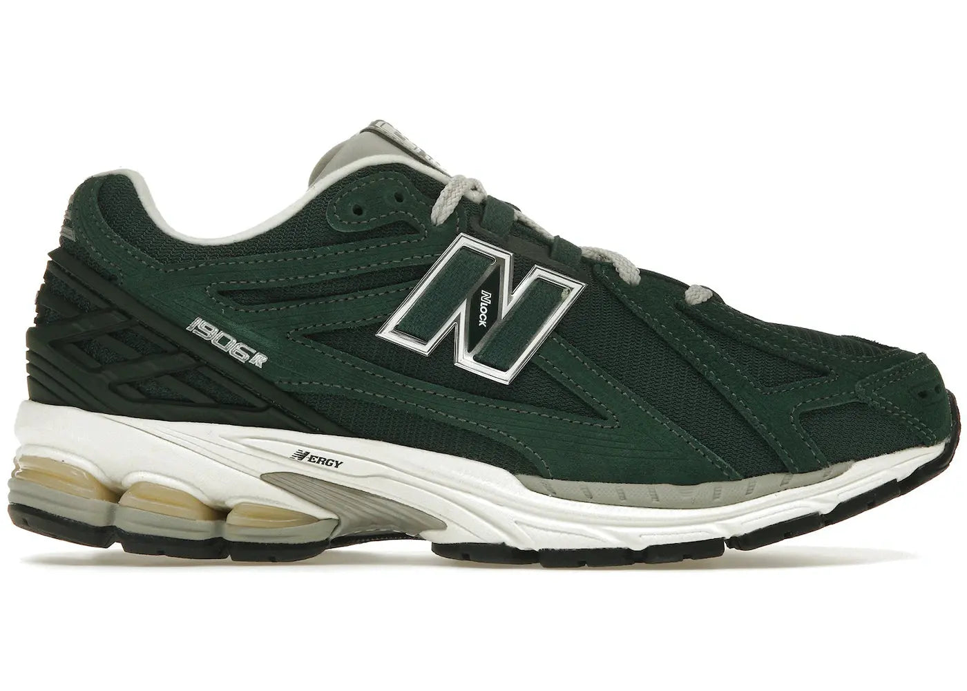 New Balance 1906R Green Suede Metallic Silver - M1906RX
