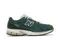 New Balance 1906R Green Suede Metallic Silver