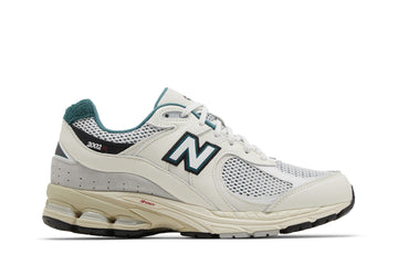 New Balance 2002R Sea Salt Vintage Teal, blanc, touches vert canard