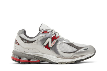 New Balance 2002R Silver Metallic, argent, touches rouges