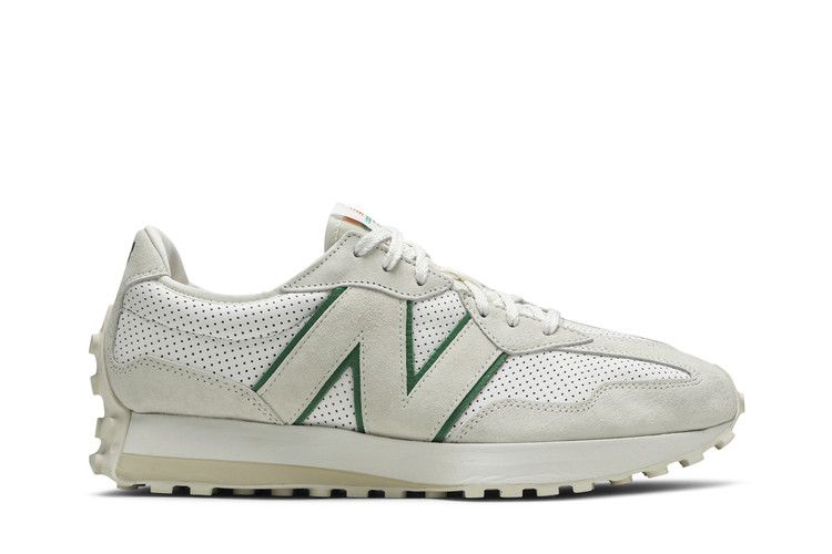 New Balance 327 Casablanca Green Logo