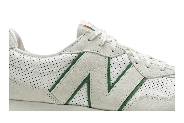 New Balance 327 Casablanca Green Logo